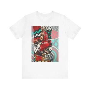 Michael Jordan Basketball Tshirt Chicago Bulls